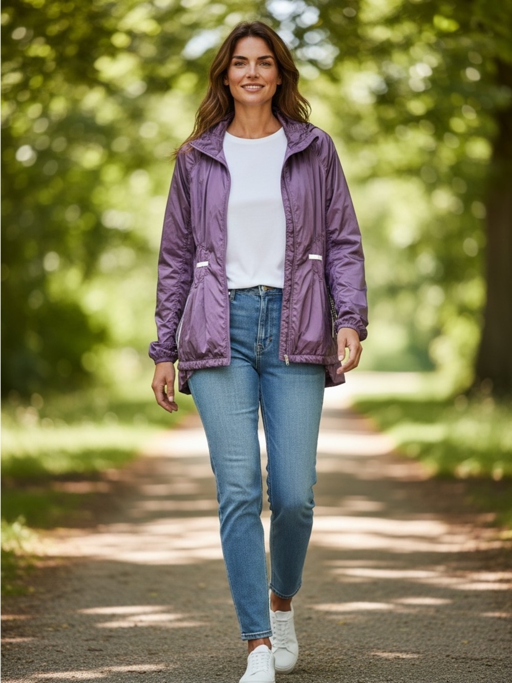 lululemon athletica Purple Lightweight Bomber Windbreaker